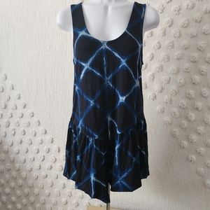RVCA Black and Blue Romper